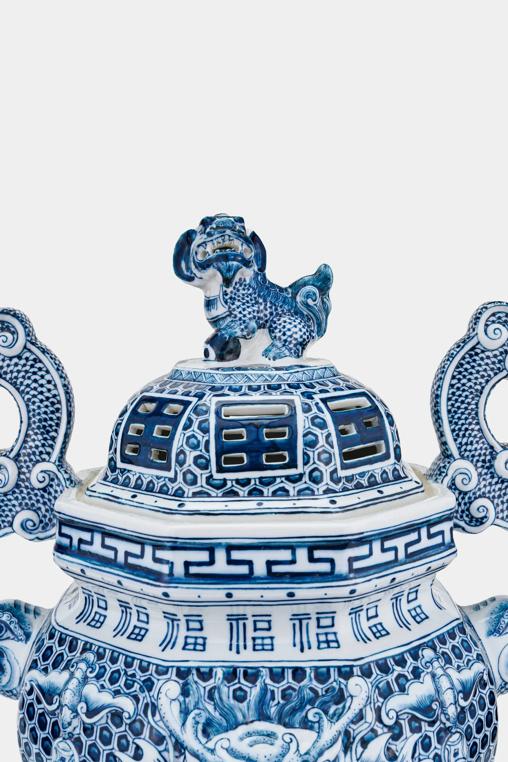 Đỉnh Hạc S2 Lam Huế Song Long Chầu Nguyệt - Image 5