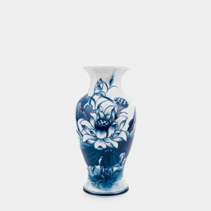 Lọ 25 Lam Huế Sen Bạch Ngọc