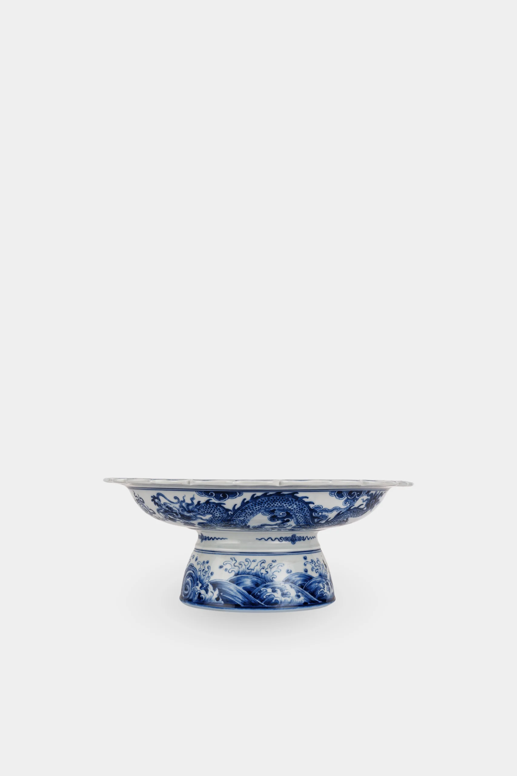 Mâm bồng vuốt tay Lam Huế Rồng - Image 3