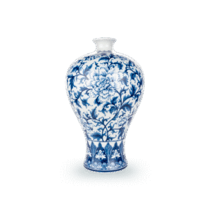 Mai bình S1 Lam Huế Bạch Vân Hoa Dây