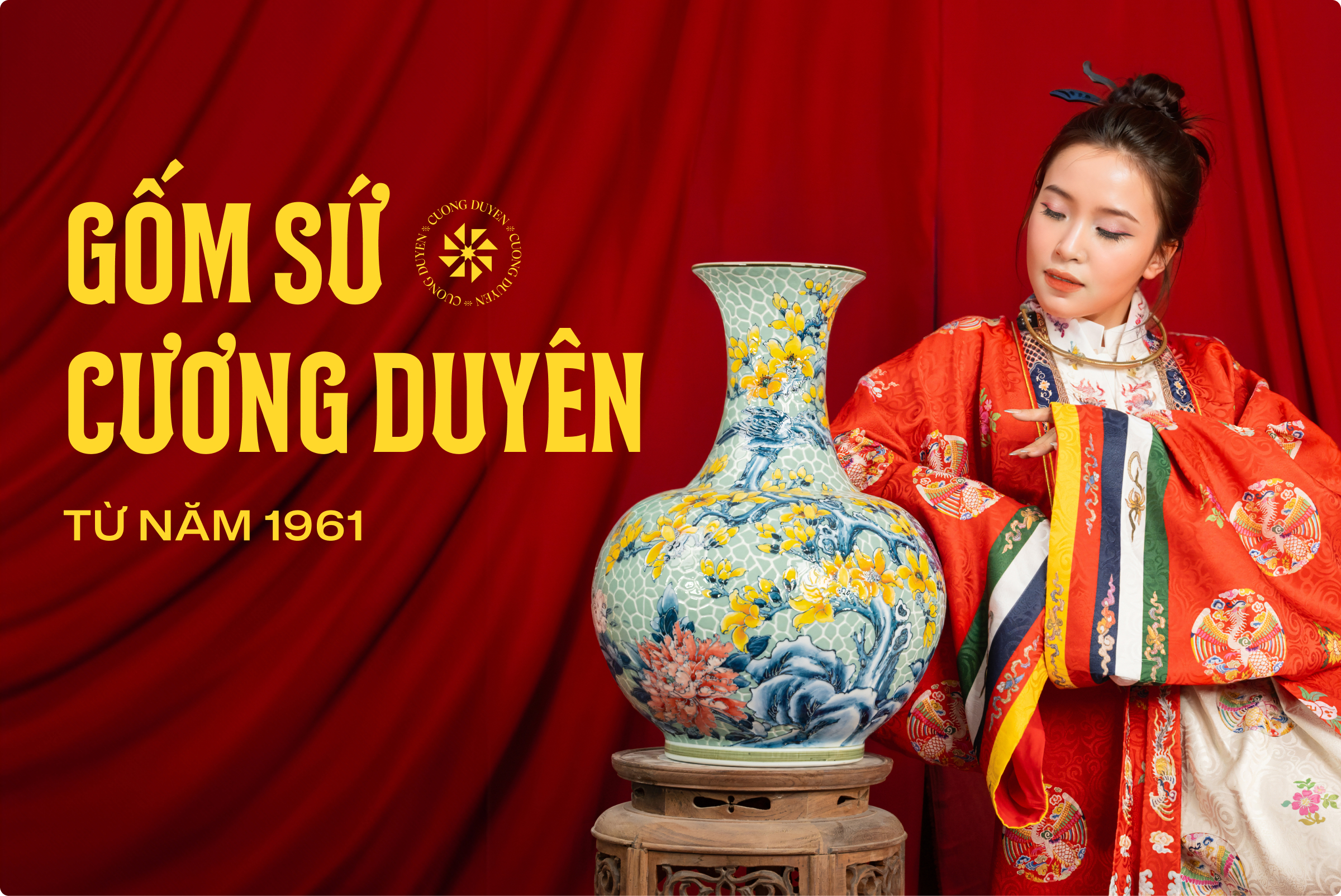 Gốm sứ Cương Duyên - Dấu ấn khác biệt