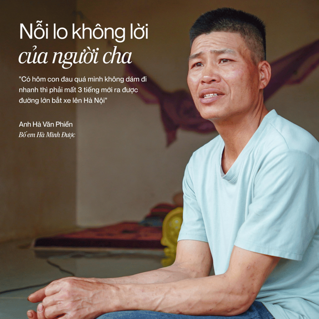 Hà Minh Được- Nỗi lo không lời của người cha