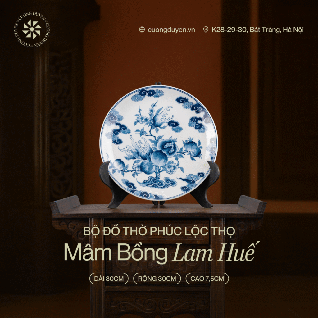 Mâm Bồng - Bộ đồ thờ Phúc Lộc Thọ