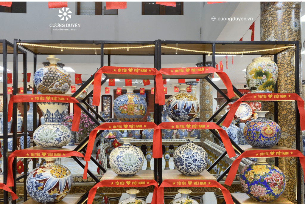 Cờ đỏ sao vàng - Showroom rực sắc cờ đỏ sao vàng