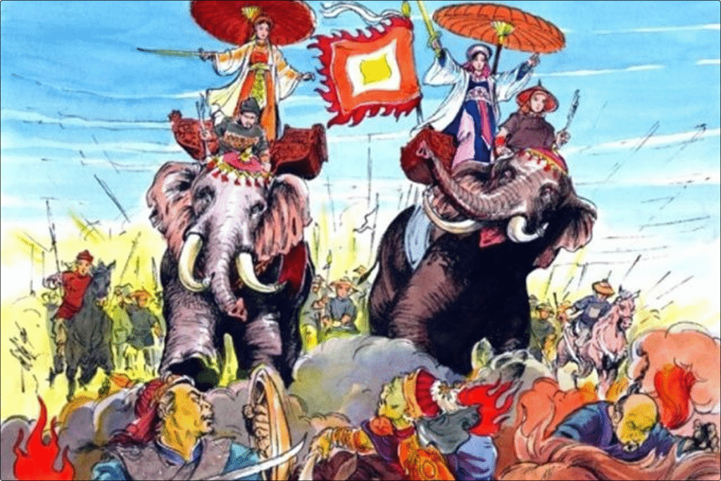 Lòng yêu nước - Hai Bà Trưng