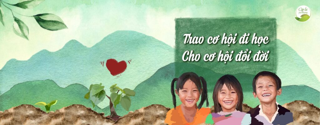 Chắp cánh Hòa Bình - Trích 5% giá trị đơn hàng vào quỹ Cặp Lá Yêu Thương