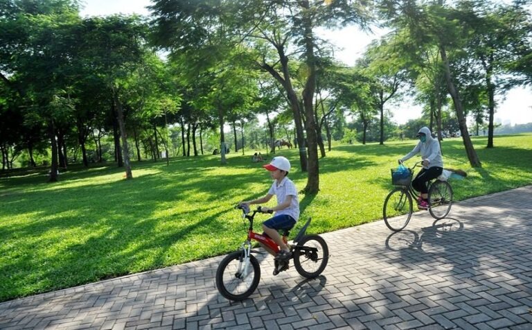 5 hoạt động ý nghĩa - Công viên Yên Sở