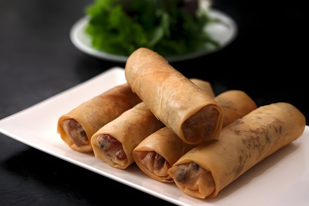 5 món chay cơ bản - Chả giò chay