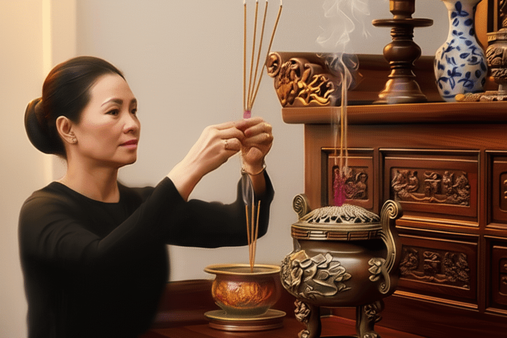 7 Thông điệp từ số lượng nén hương bạn dâng