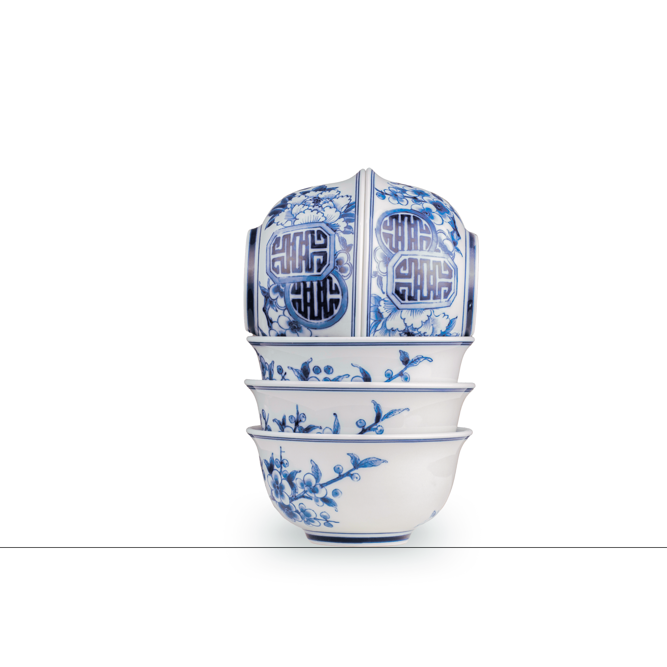 Bát thờ Tứ Quý Trường Thọ - Image 3