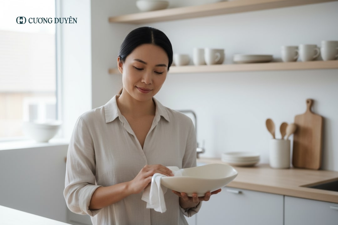 bộ đồ ăn cho gia đình 4 người