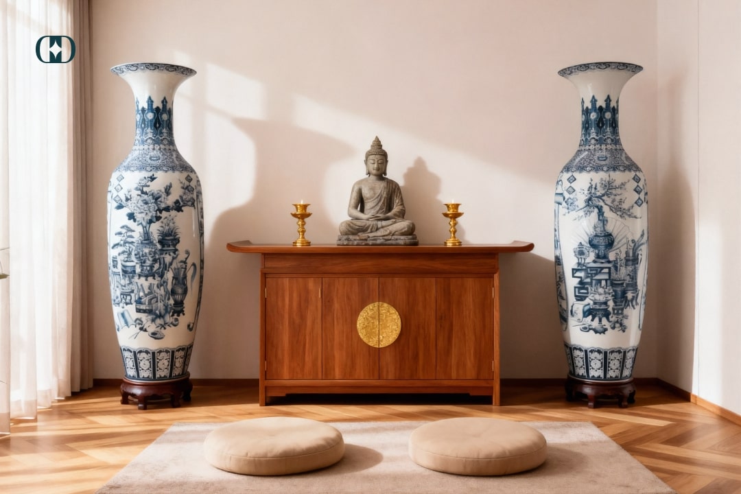 lộc bình sứ thờ