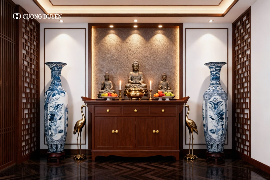lộc bình sứ thờ