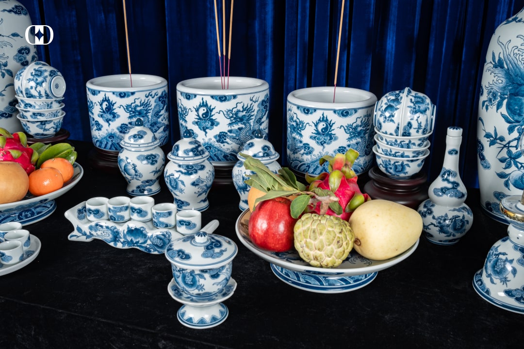 Bộ Đồ Thờ Phúc Lộc Thọ