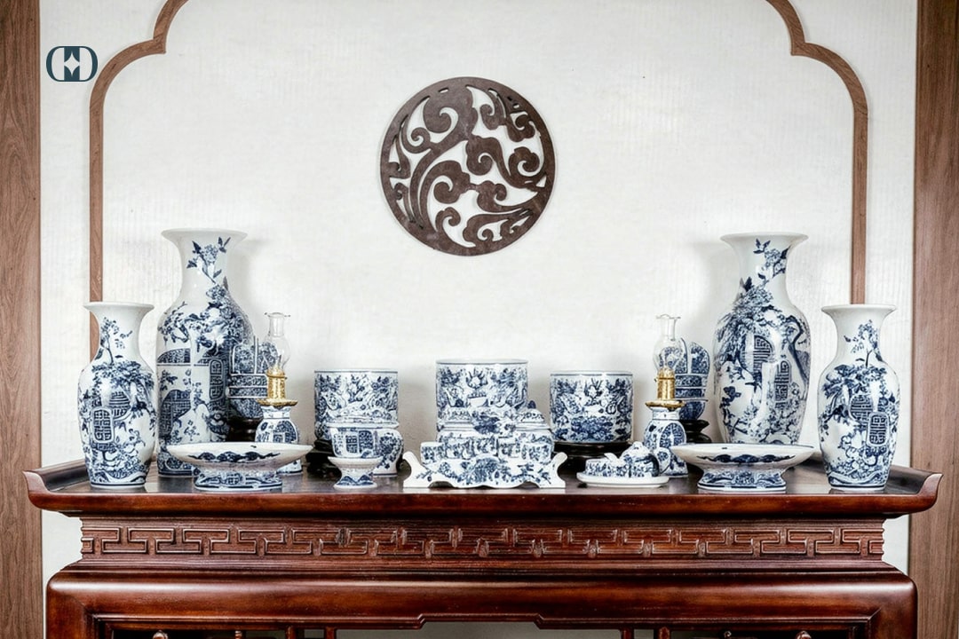 cách đặt bát hương trên bàn thờ
