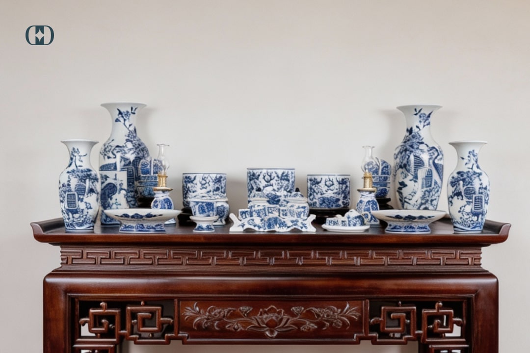 cách đặt bát hương trên bàn thờ