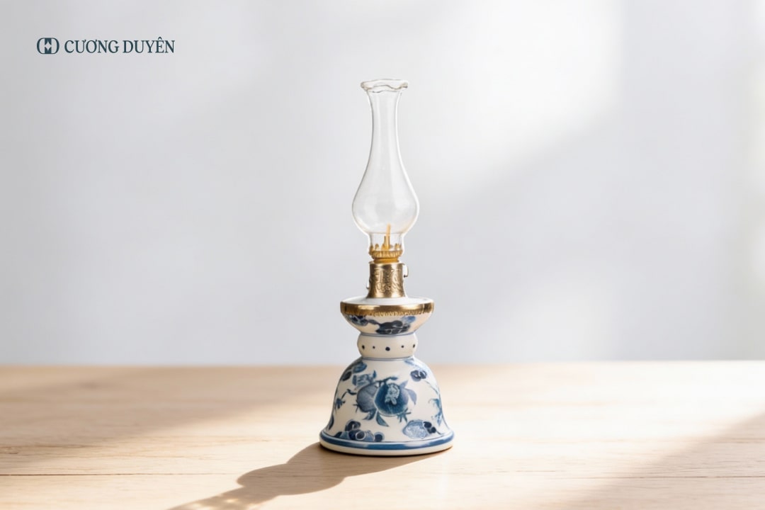 Đèn Dầu Thờ Bát Tràng