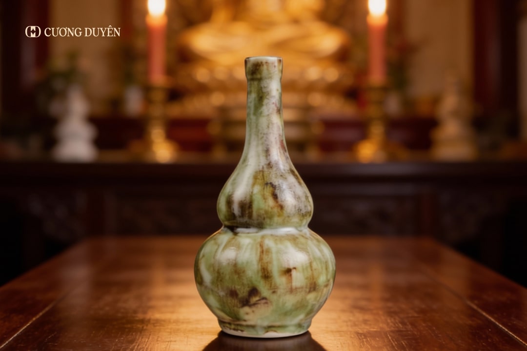nậm rượu bát tràng