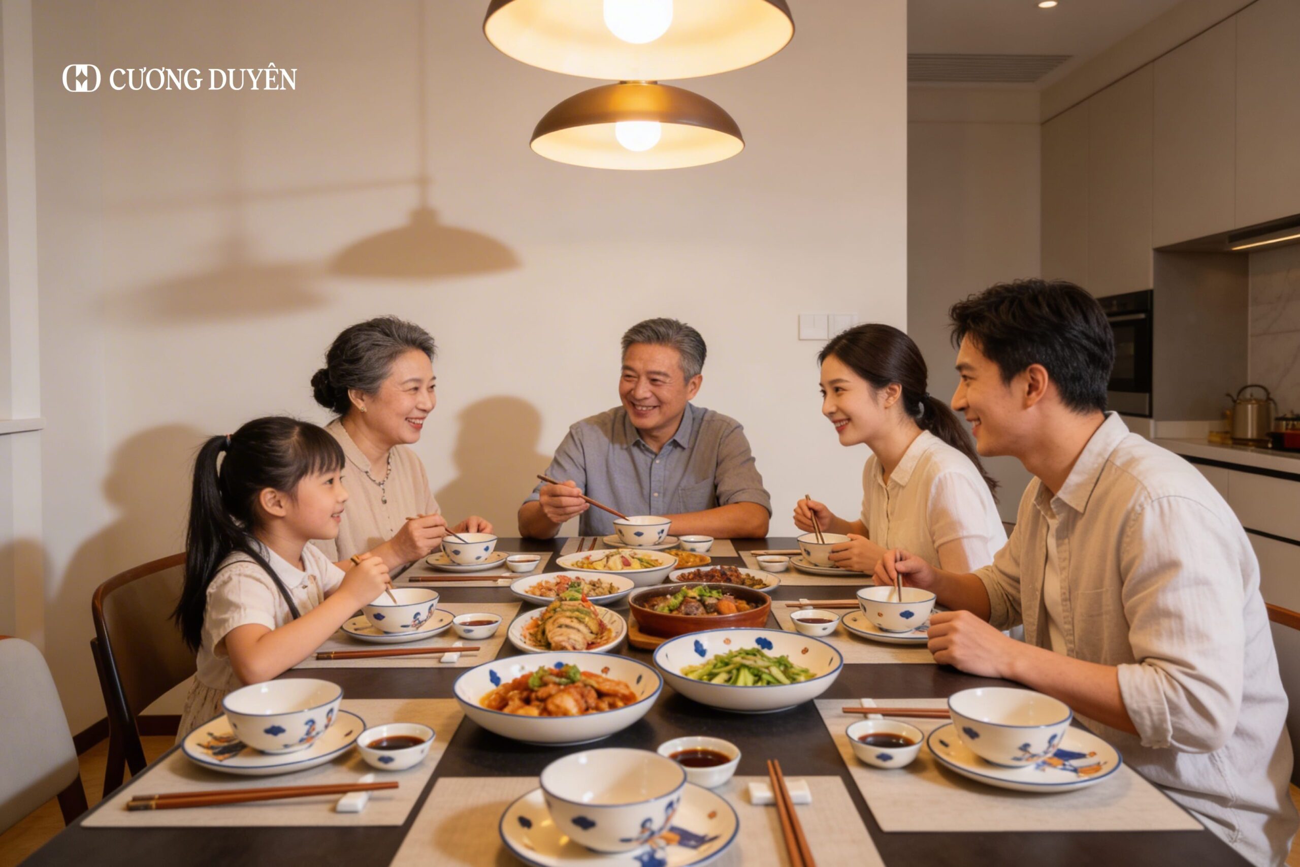 Bữa cơm gia đình - Biểu tượng của sự đoàn viên