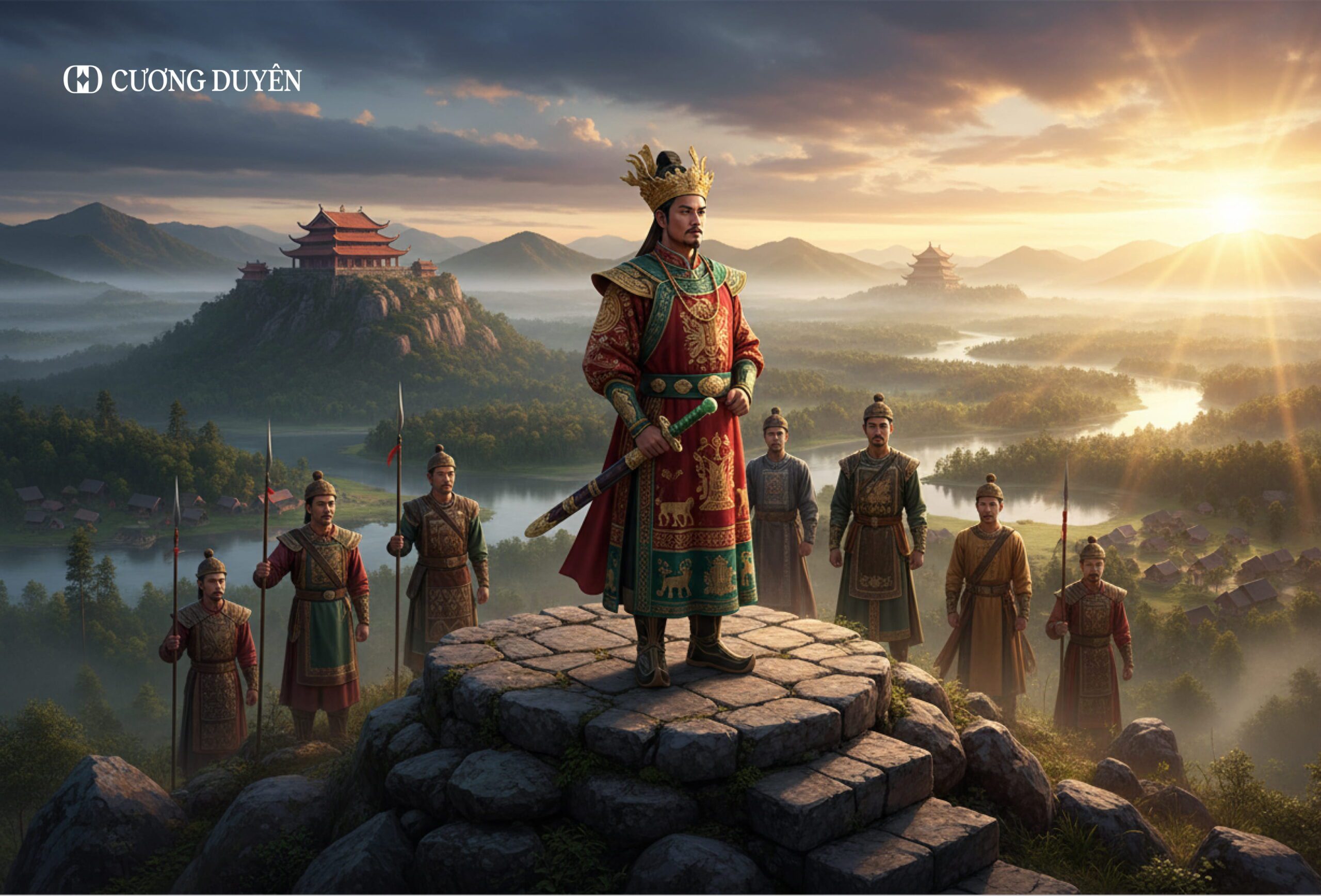mâm cúng giỗ tổ hùng vương​