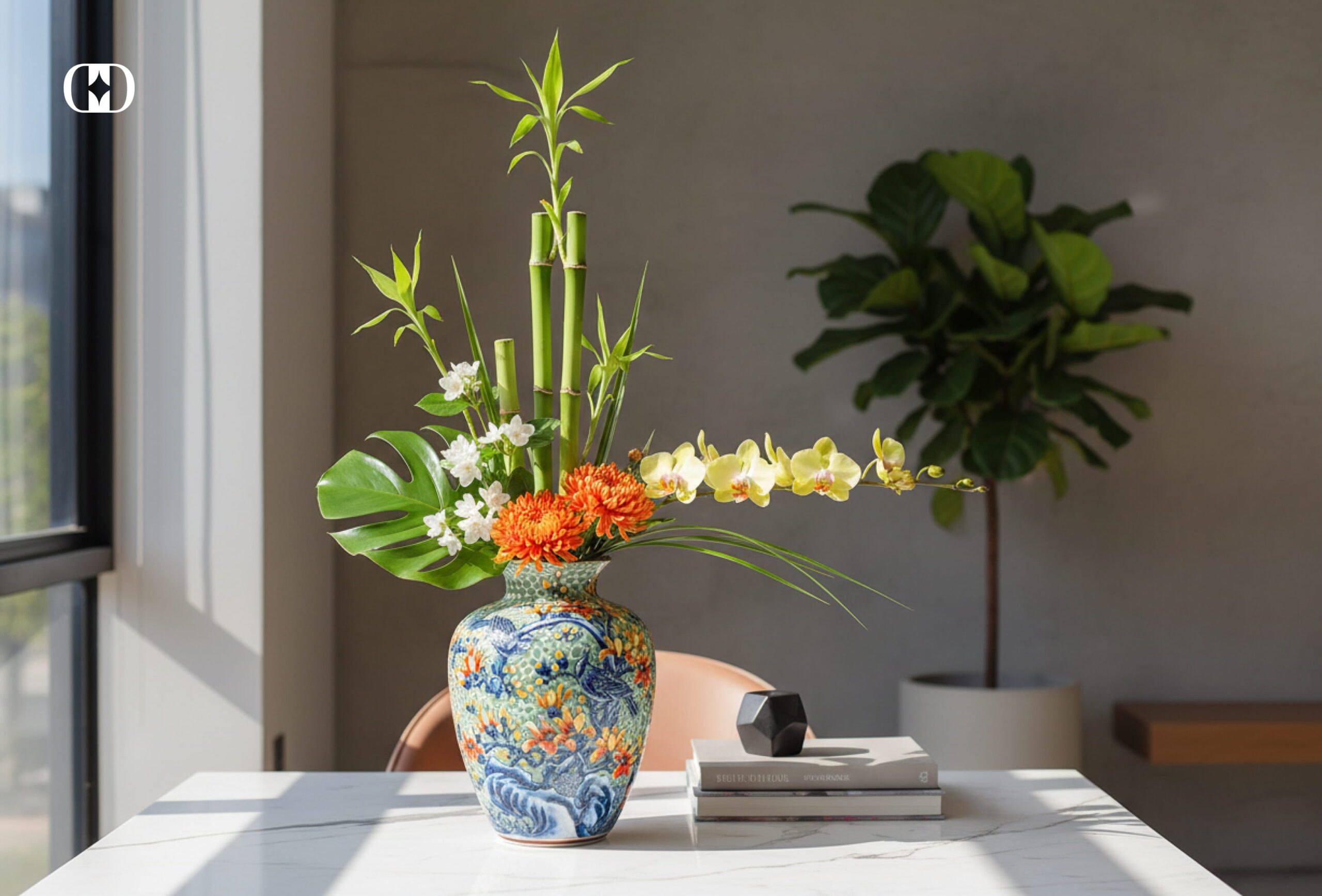 cách cắm hoa hạnh phúc đẹp​