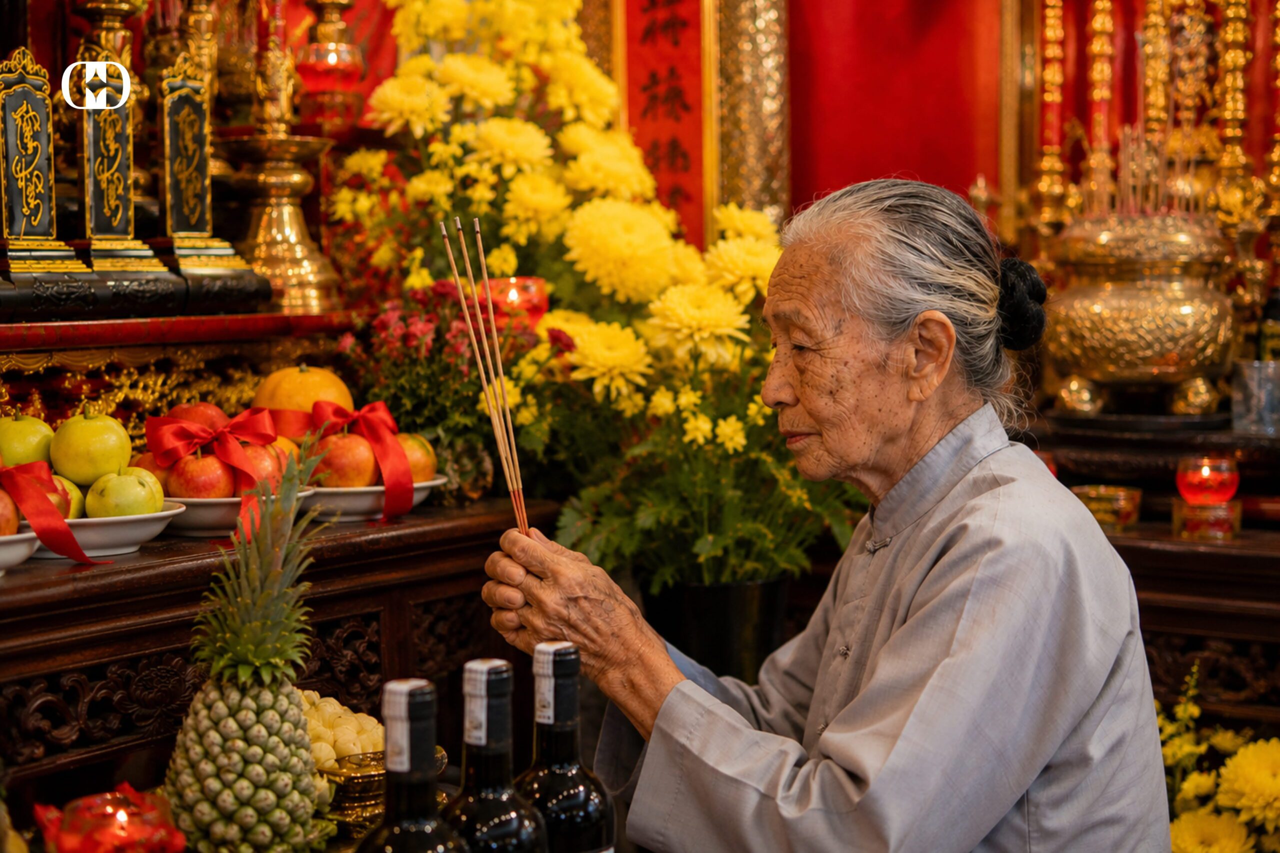 Thắp hương hàng ngày là một phương pháp hiệu quả để duy trì năng lượng phong thủy (sinh khí) cho ngôi nhà