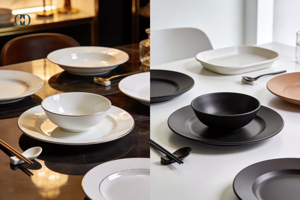 Nên mua bát đĩa sứ hay melamine