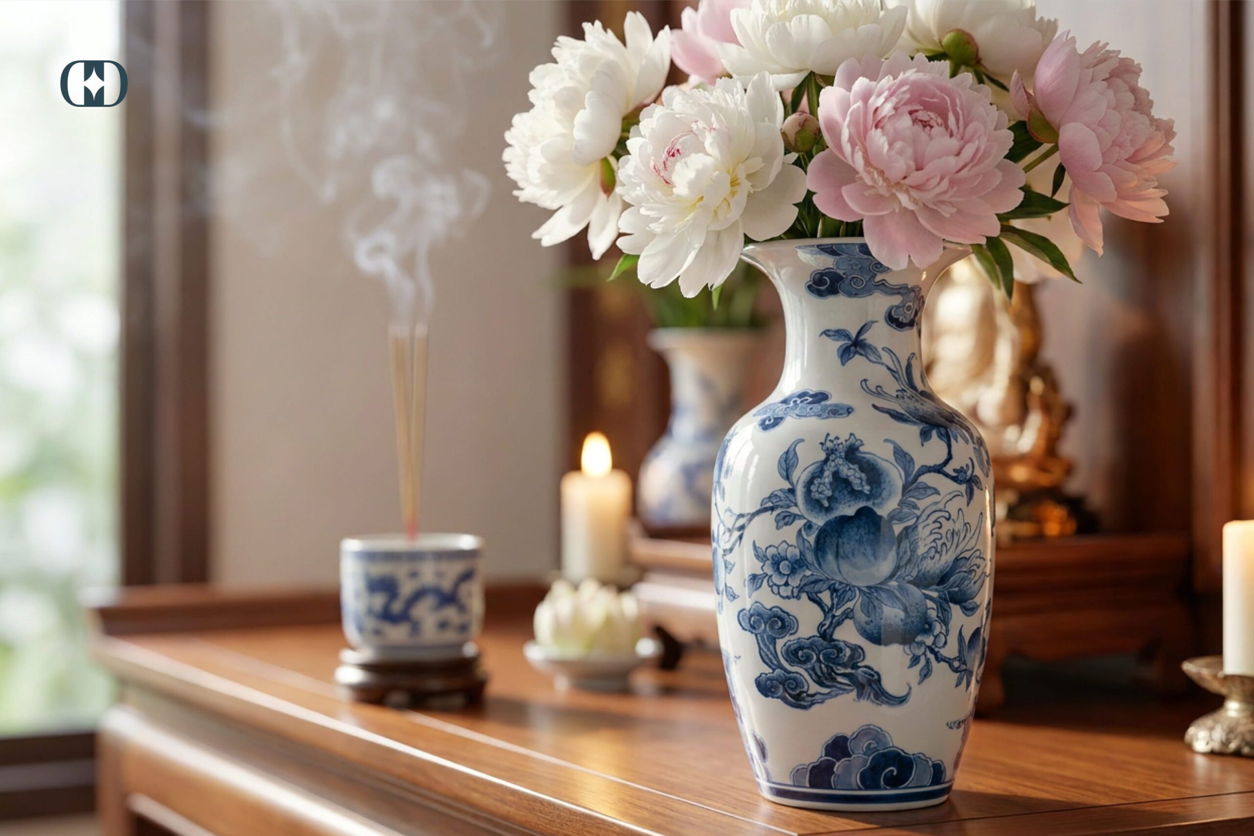 Hoa mẫu đơn có thắp hương được không