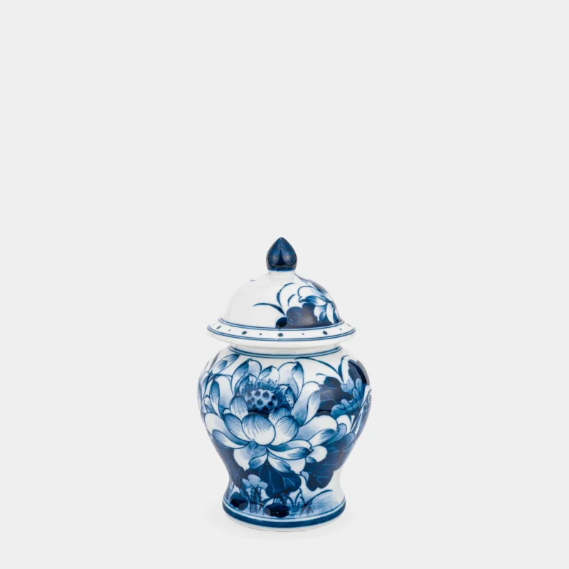 Chóe mini thờ gốm sứ sen