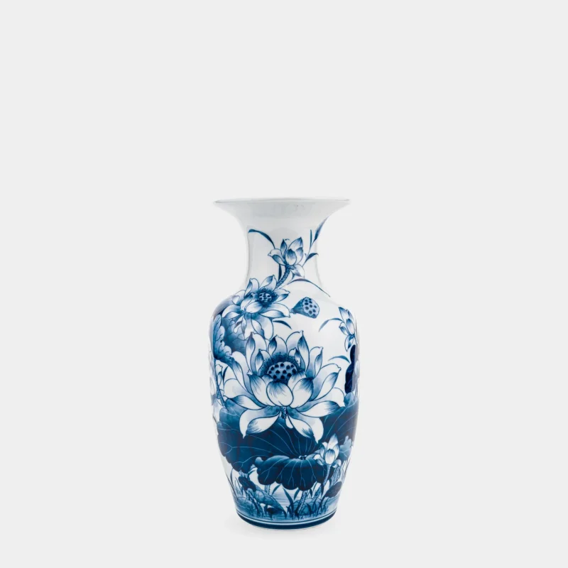 Lọ hoa gốm sứ 35 sen