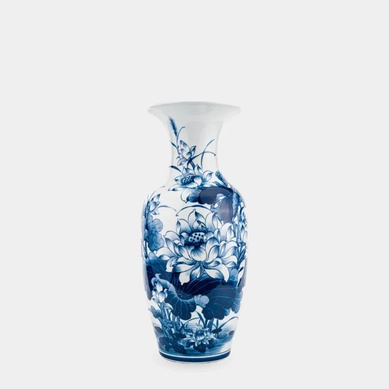 Lọ hoa gốm sứ 50 sen