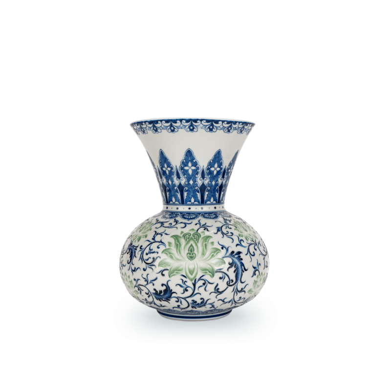Bình hoa 33 dáng loa hoa dây Băng Thanh Ngọc Khiết - 1