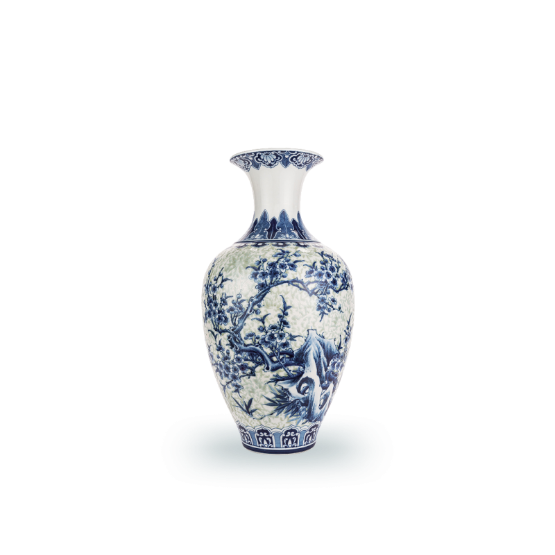 Bình như ý S4 Ngọc Diệp Châu Hoa Đào - 1