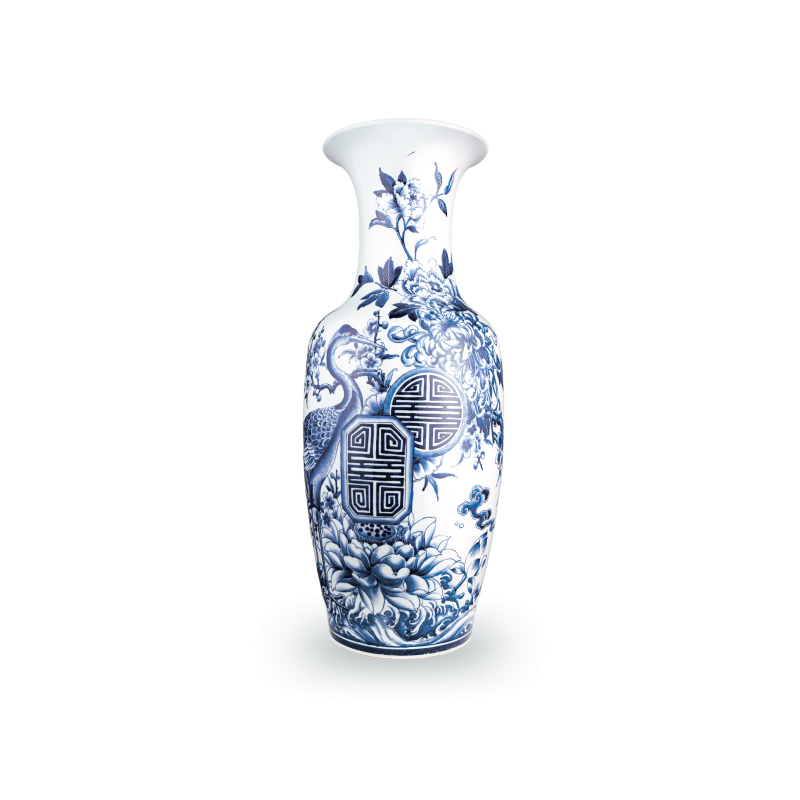 Lọ hoa 60 S2 Lam Huế Tứ Quý Trường Thọ - 1