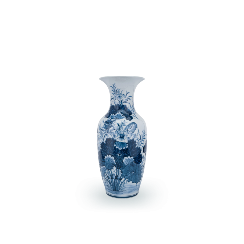 Lọ hoa 50 S2 Lam Huế Sen (BIET) -1