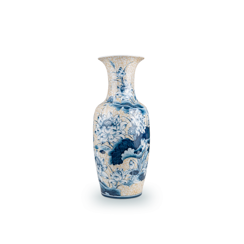 Lọ hoa 60 - Bộ đồ thờ DGTH Hoàng Kim - 1