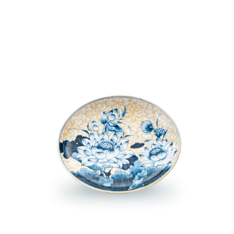 Mâm bồng 30 - Bộ đồ thờ DGTH Hoàng Kim - 1